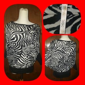🦄 Woman's Zebra Print Top